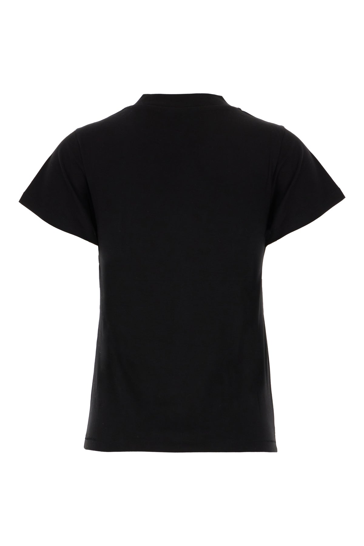 Stella McCartney T-shirt in cotone nero, view 2