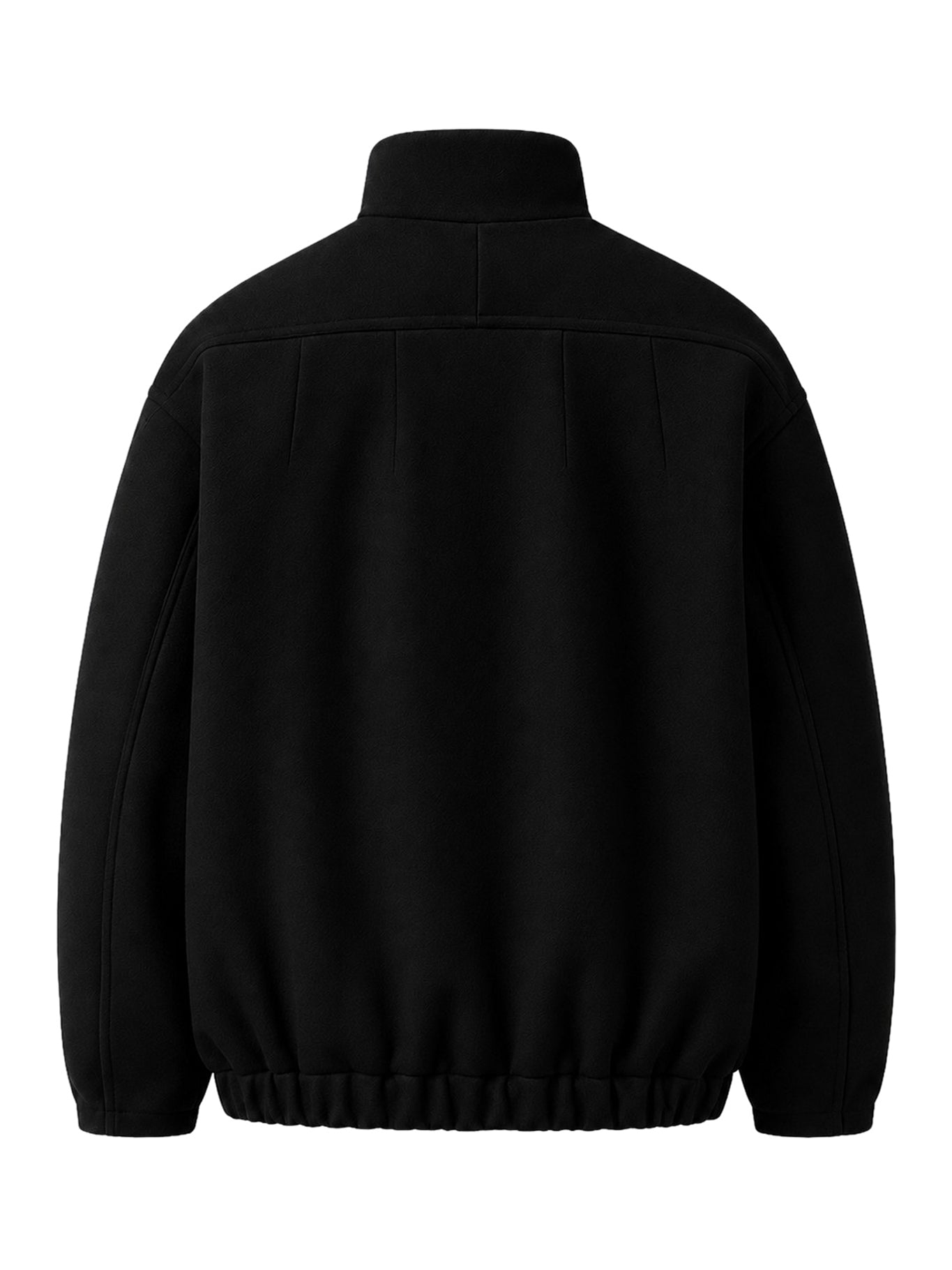 Dries Van Noten WOOL-BLEND BOMBER JACKET WITH HIGH COLLAR, view 2