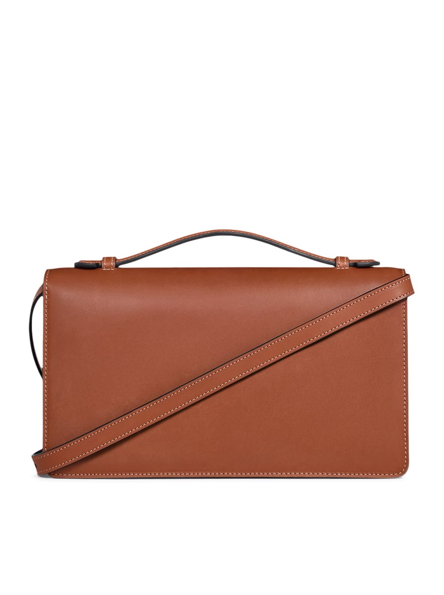 Celine MEDIUM TRIOMPHE FOLIO BAG IN CALFSKIN, view 3