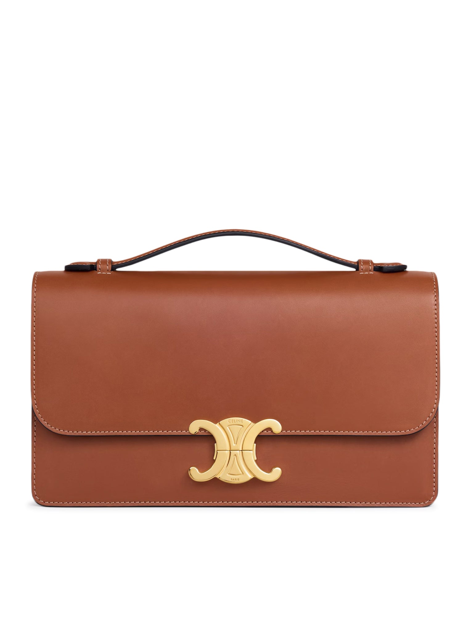 Celine MEDIUM TRIOMPHE FOLIO BAG IN CALFSKIN