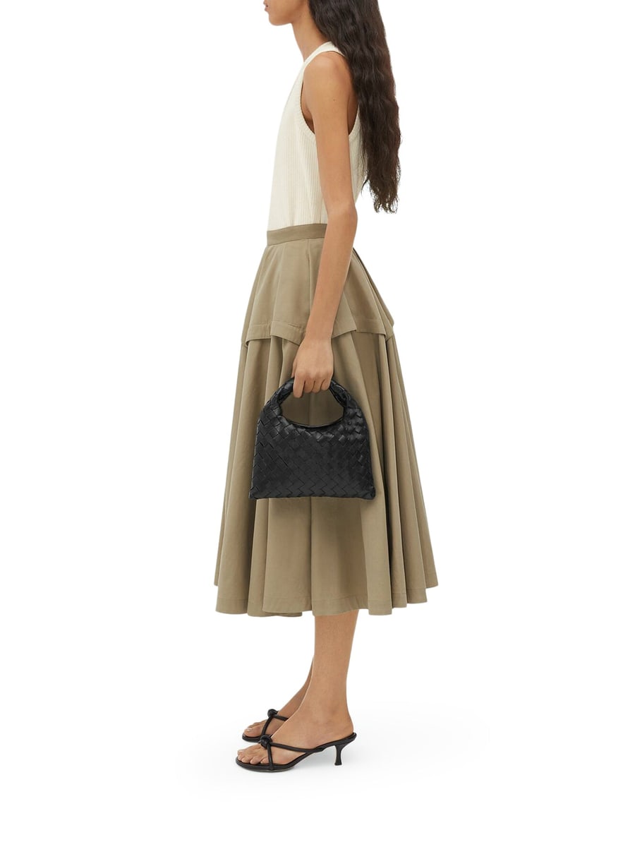 Bottega Veneta MINI HOOP BAG, view 3