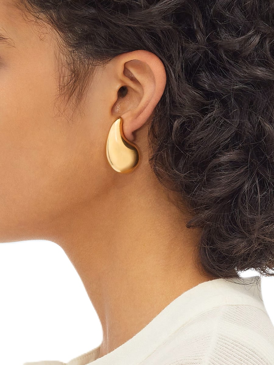 Bottega Veneta SMALL DROP EARRINGS, view 3