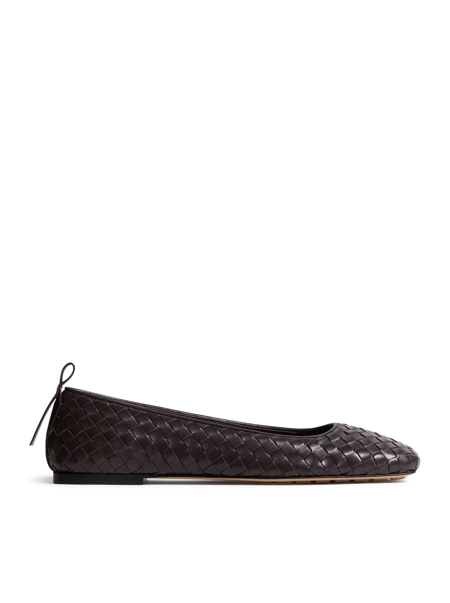 Bottega Veneta CHARLOTTE LEATHER BALLET FLATS