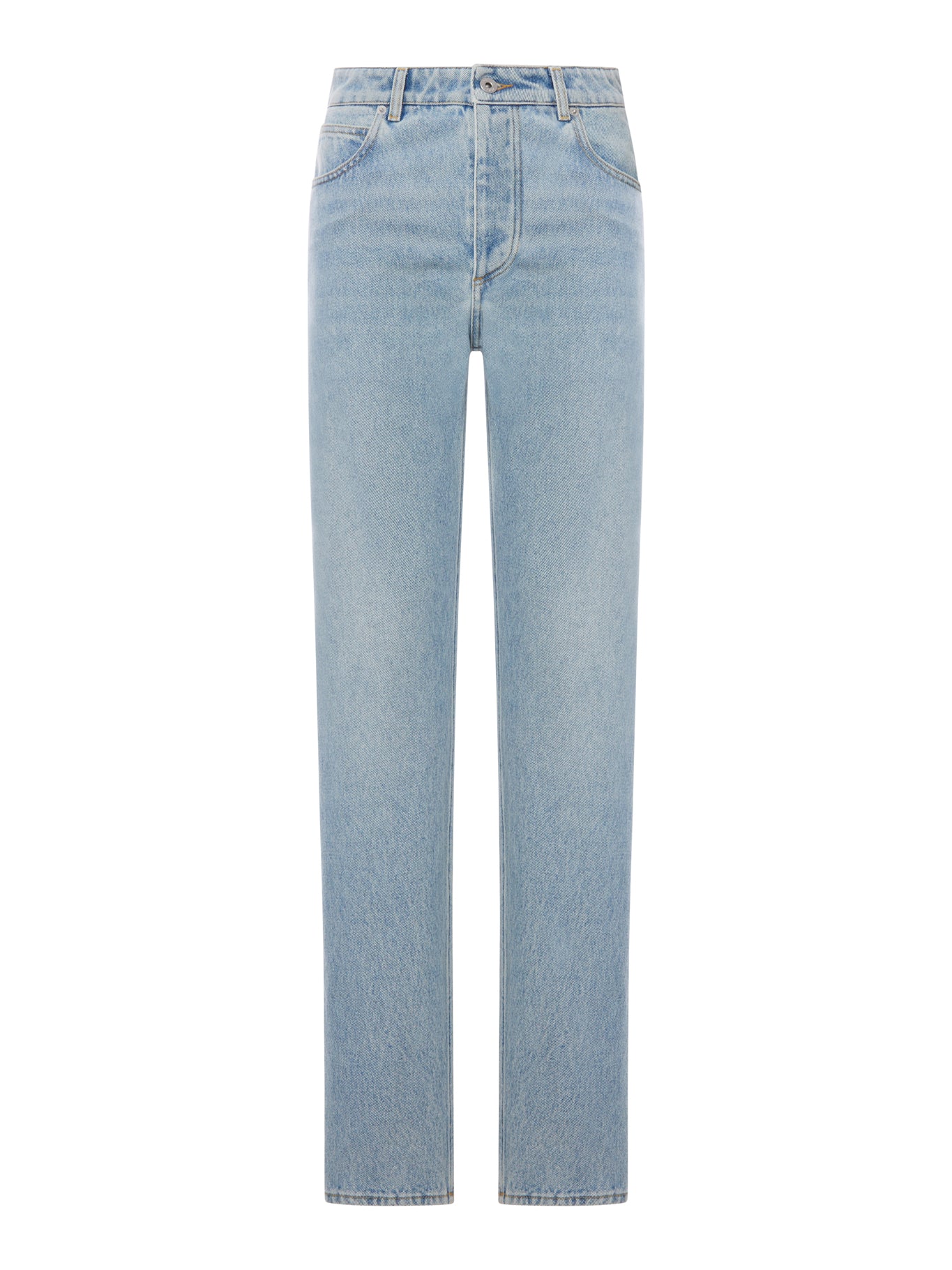 Bottega Veneta STRAIGHT LEG DENIM JEANS, LIGHT WASH