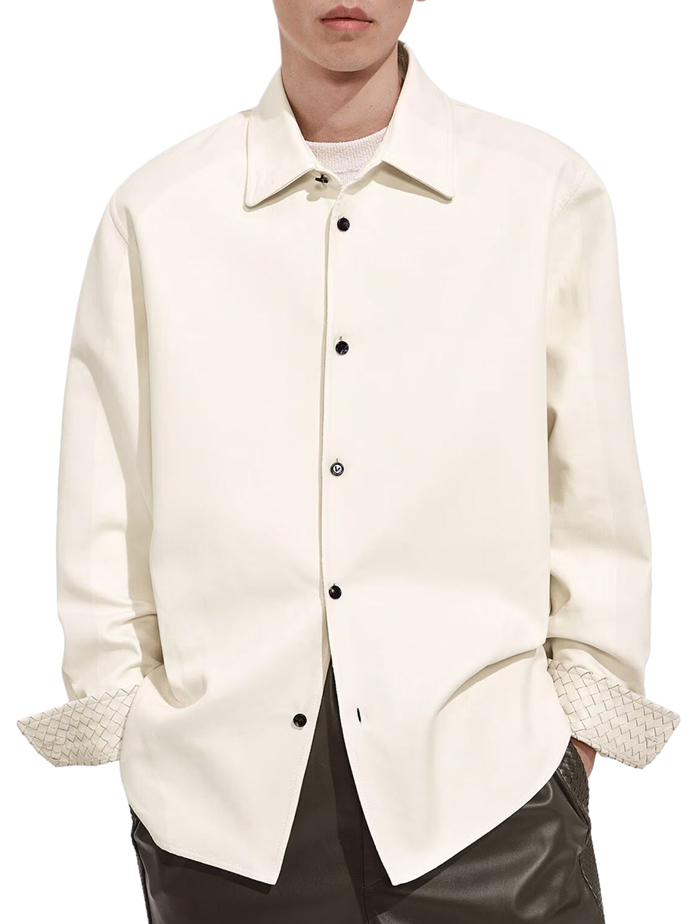 Bottega Veneta COTTON GABARDINE OVERSHIRT, view 2