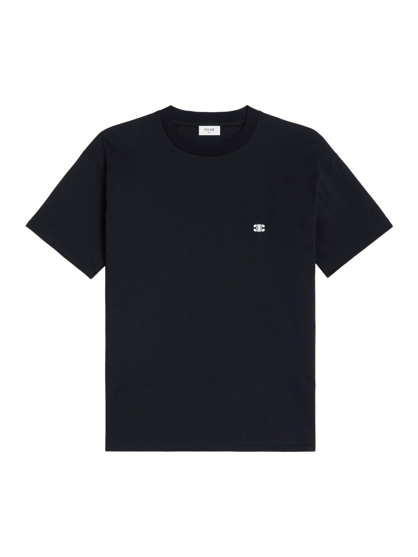Celine LOOSE TRIOMPHE COTTON JERSEY T-SHIRT