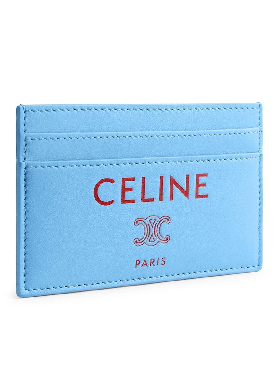 Celine SMOOTH LAMBSKIN CARD HOLDER, view 2