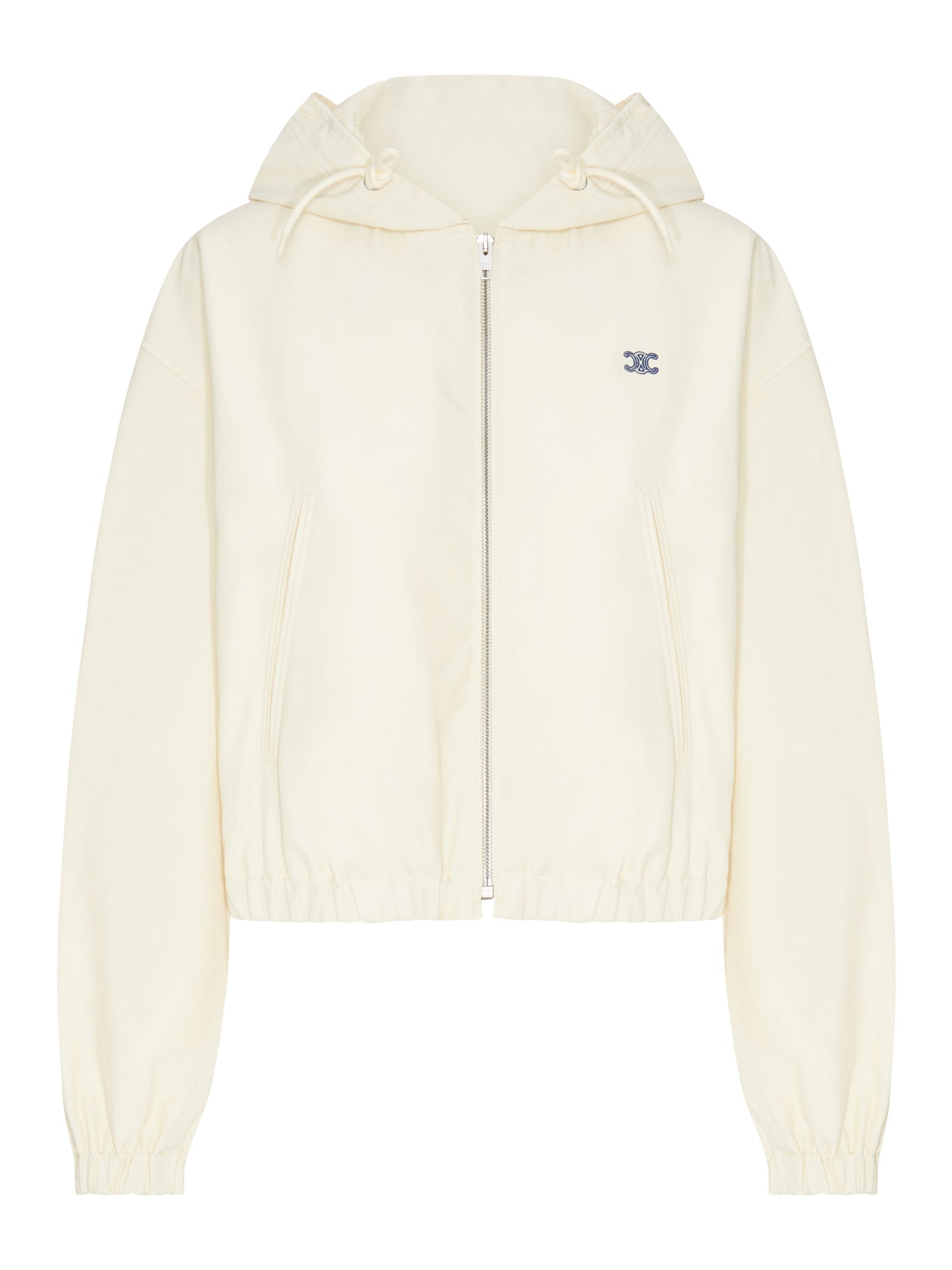 Celine TECHNICAL FABRIC WIND JACKET WITH TRIOMPHE LOGO