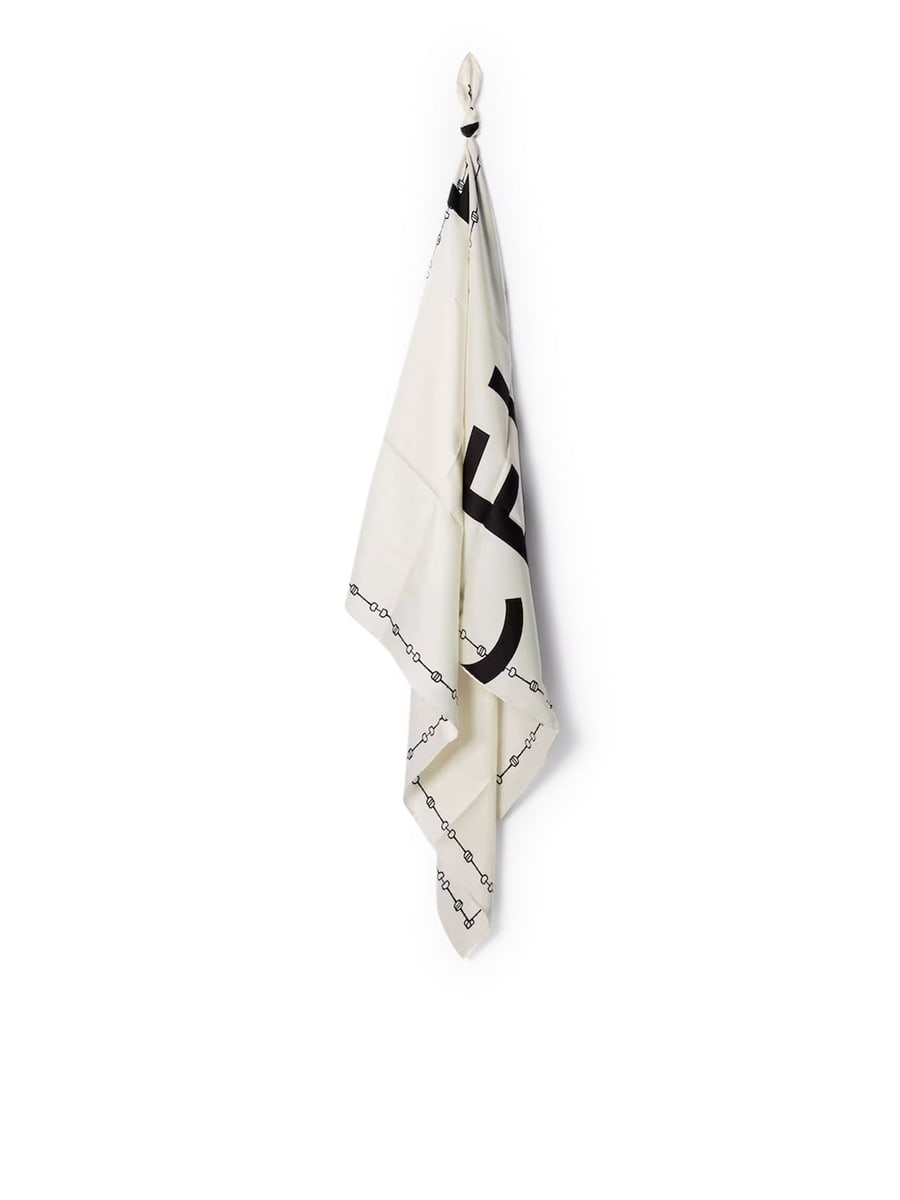 Celine SILK TWILL SCARF, view 2