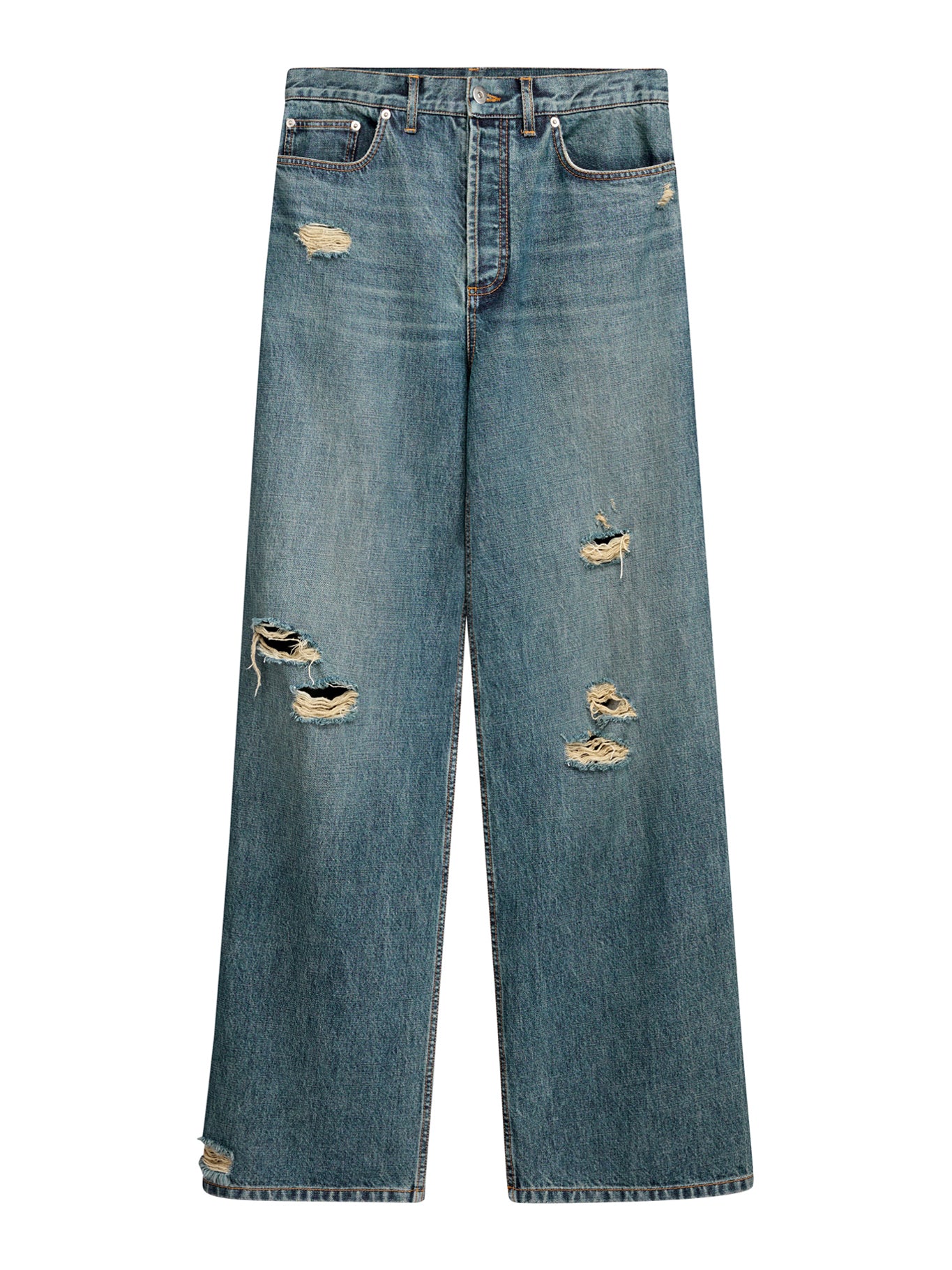 Christian Dior WIDE COTTON TWILL JEANS