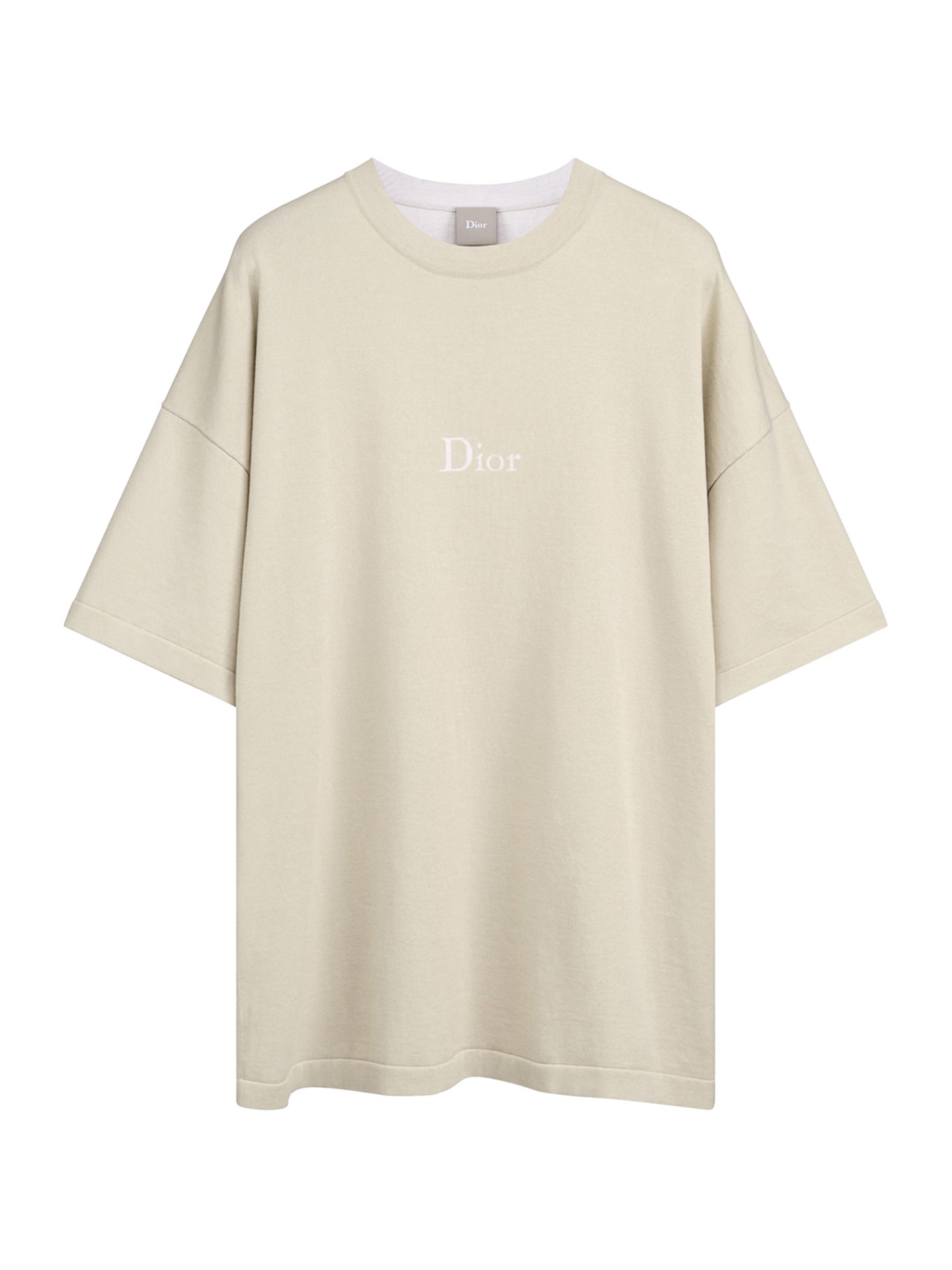 Christian Dior T-SHIRT WITH DIOR SIGNATURE OVERSIZED FIT