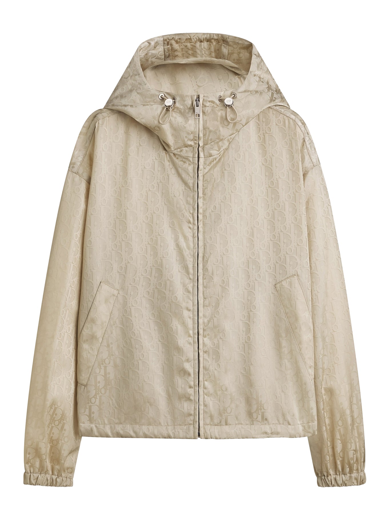 Christian Dior HOODED JACKET WITH ZIP IN TECHNICAL FABRIC