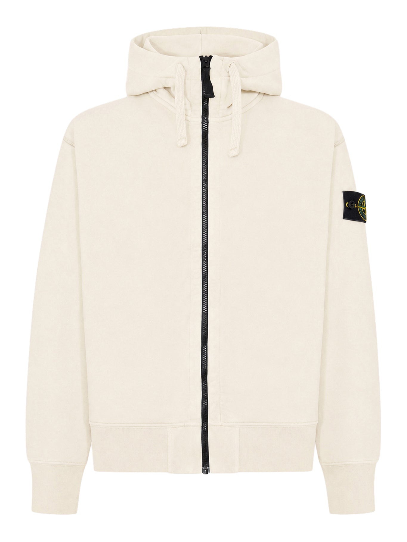 Stone Island COTTON ZIP-UP HOODIE