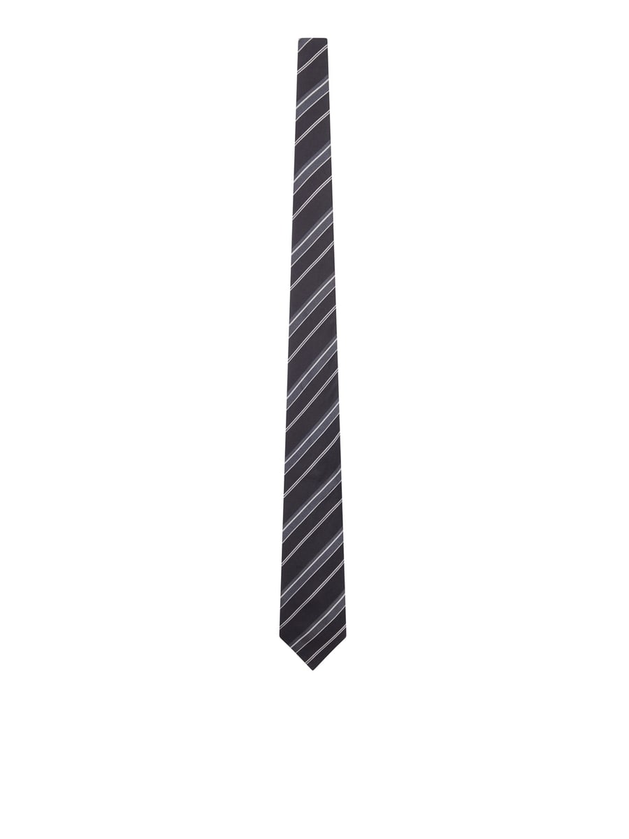 Tom Ford SILK TIE WITH DIAGONAL STRIPES