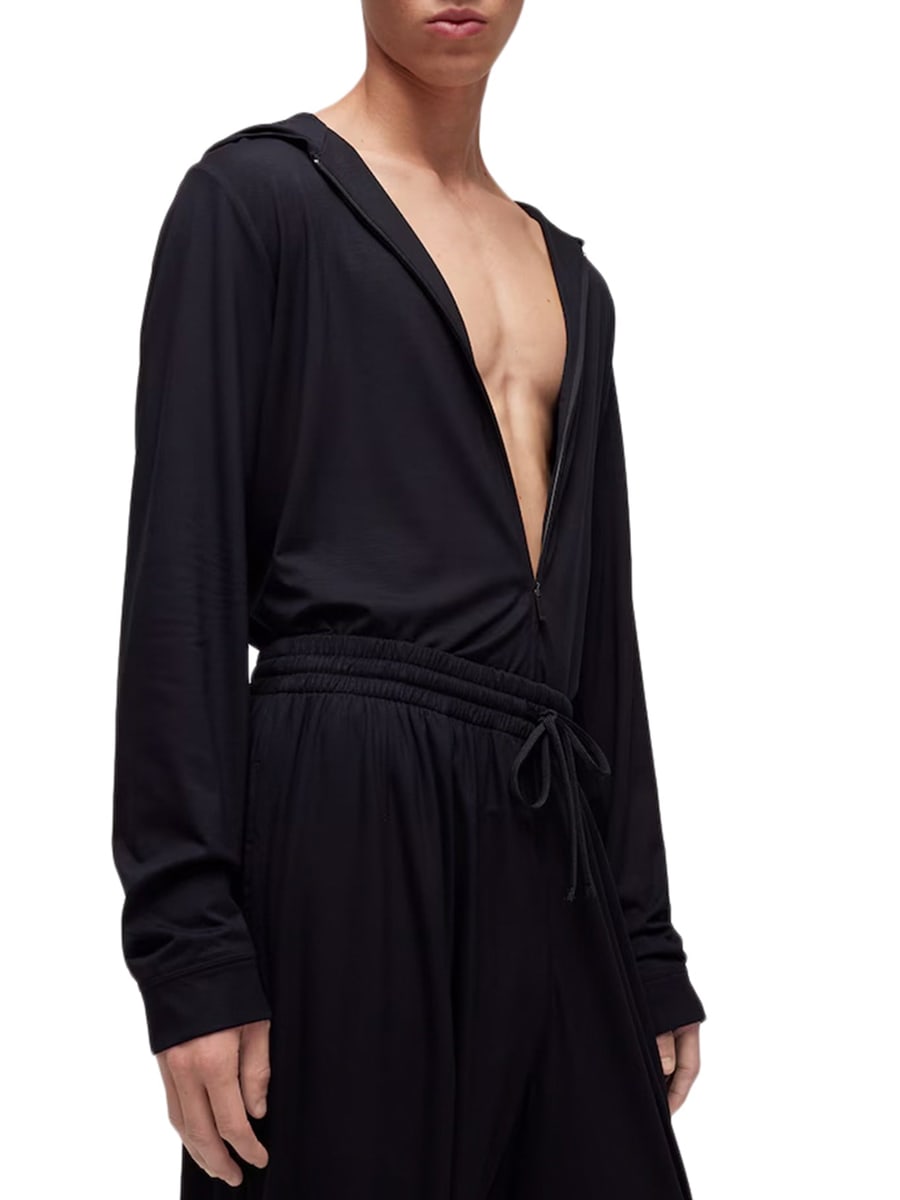 Gucci SOFT RAYON JERSEY ZIP-UP JACKET, view 4