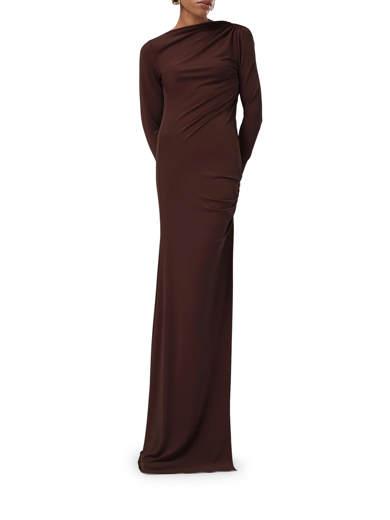 The Andamane SOPHIE LONG DRESS WITH OPEN BACK, view 2