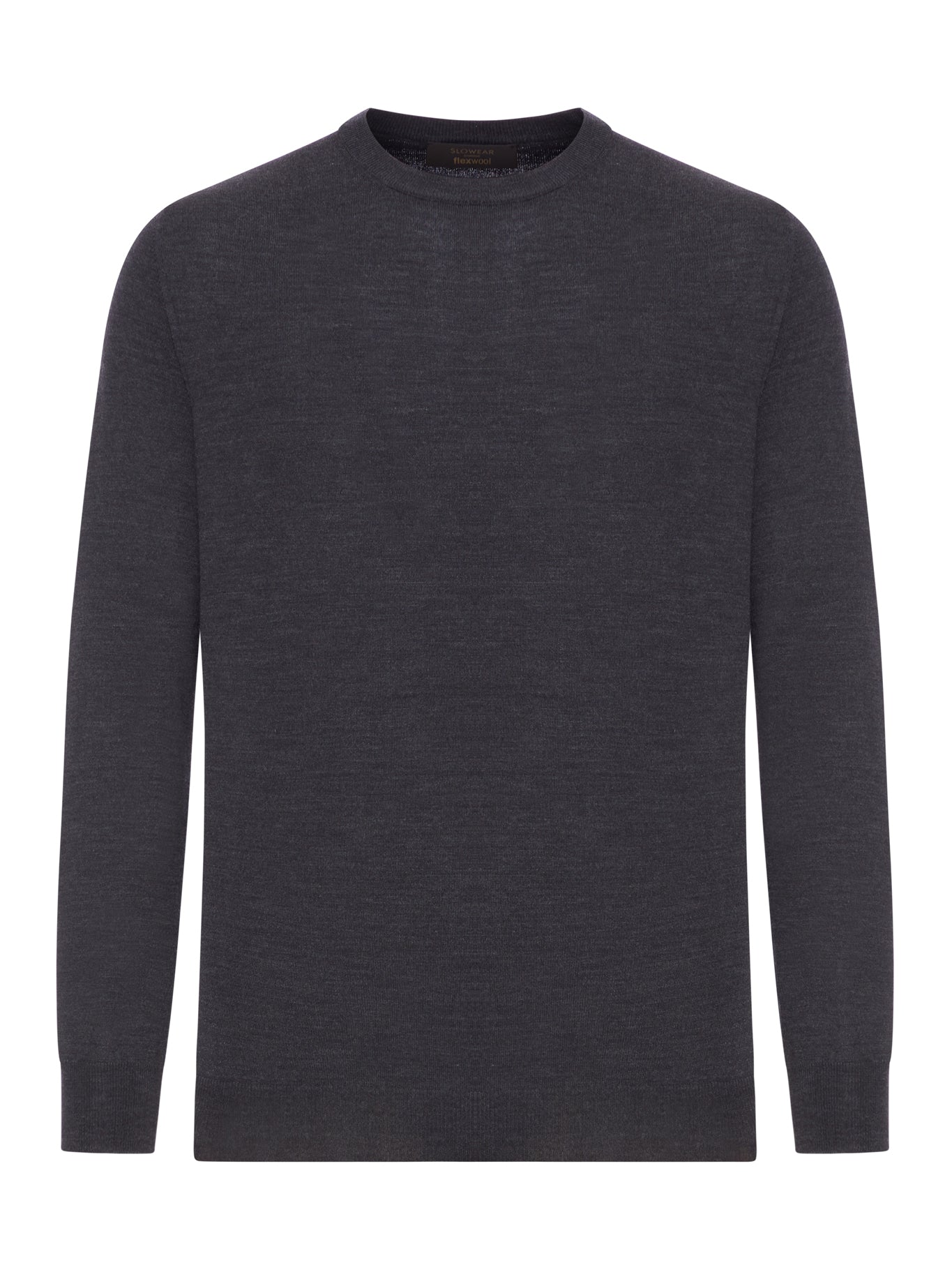 Zanone CREWNECK SWEATER IN FINE COMBED WOOL