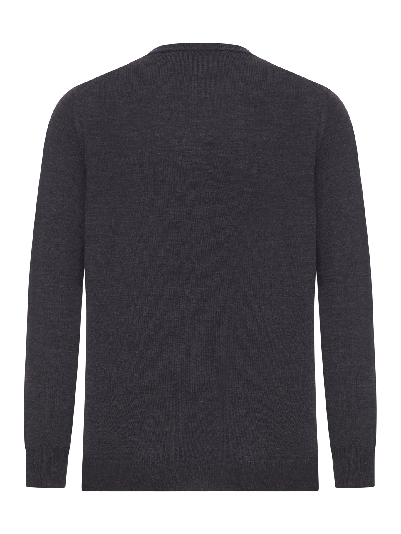 Zanone CREWNECK SWEATER IN FINE COMBED WOOL, view 2