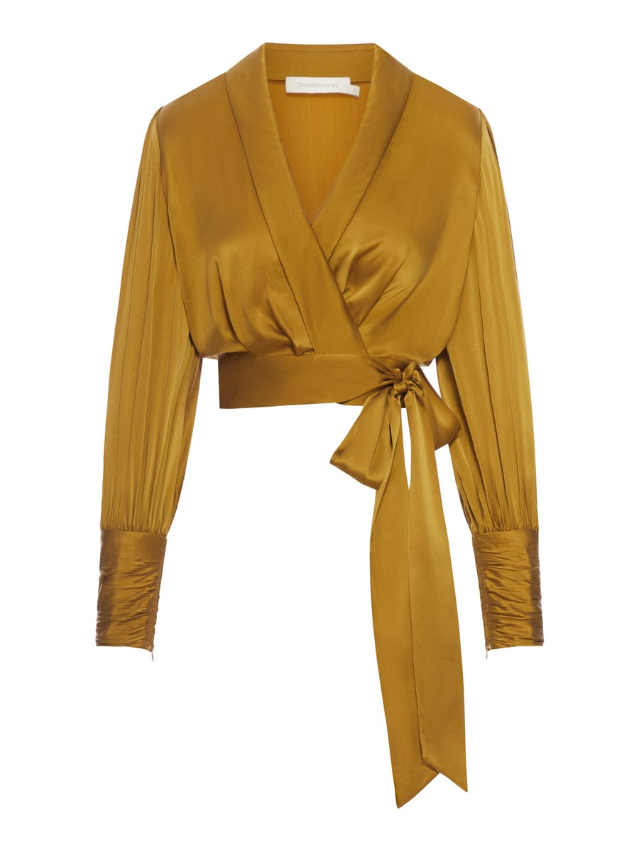 Zimmermann WRAP BLOUSE