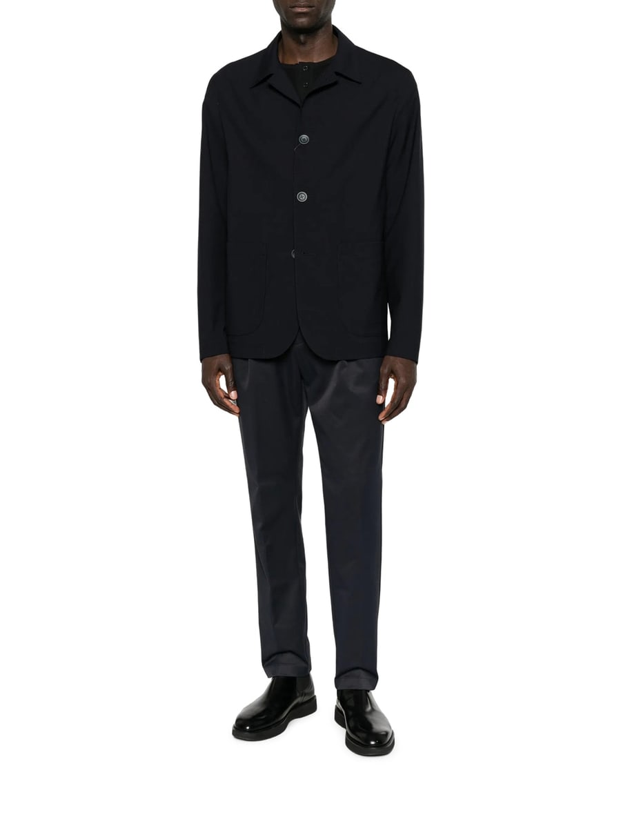 Herno TECHNICAL FABRIC TROUSERS WITH DRAWSTRING, view 2