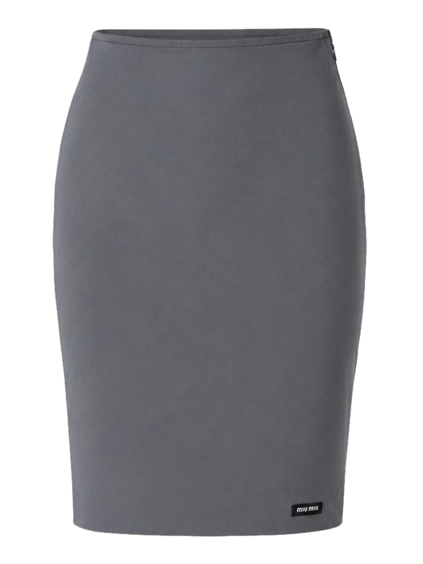 Miu Miu STRETCH POPLIN SKIRT