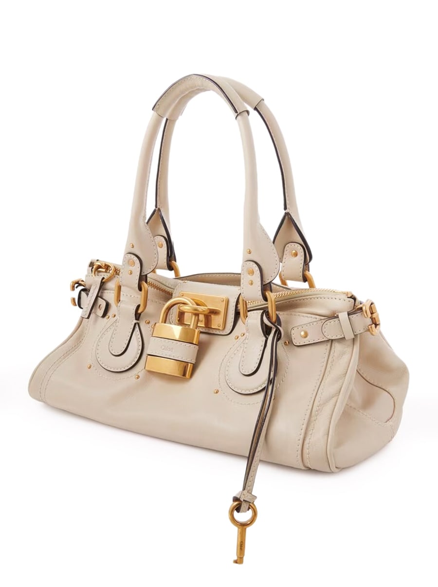 Chloé PADDINGTON BAG IN GRENADE LEATHER, view 4