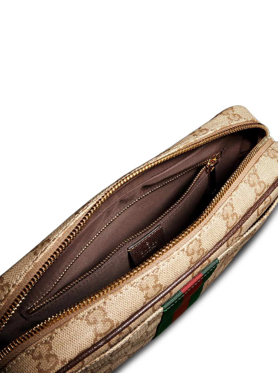 Gucci SMALL SHOULDER BAG WITH WEB, view 5