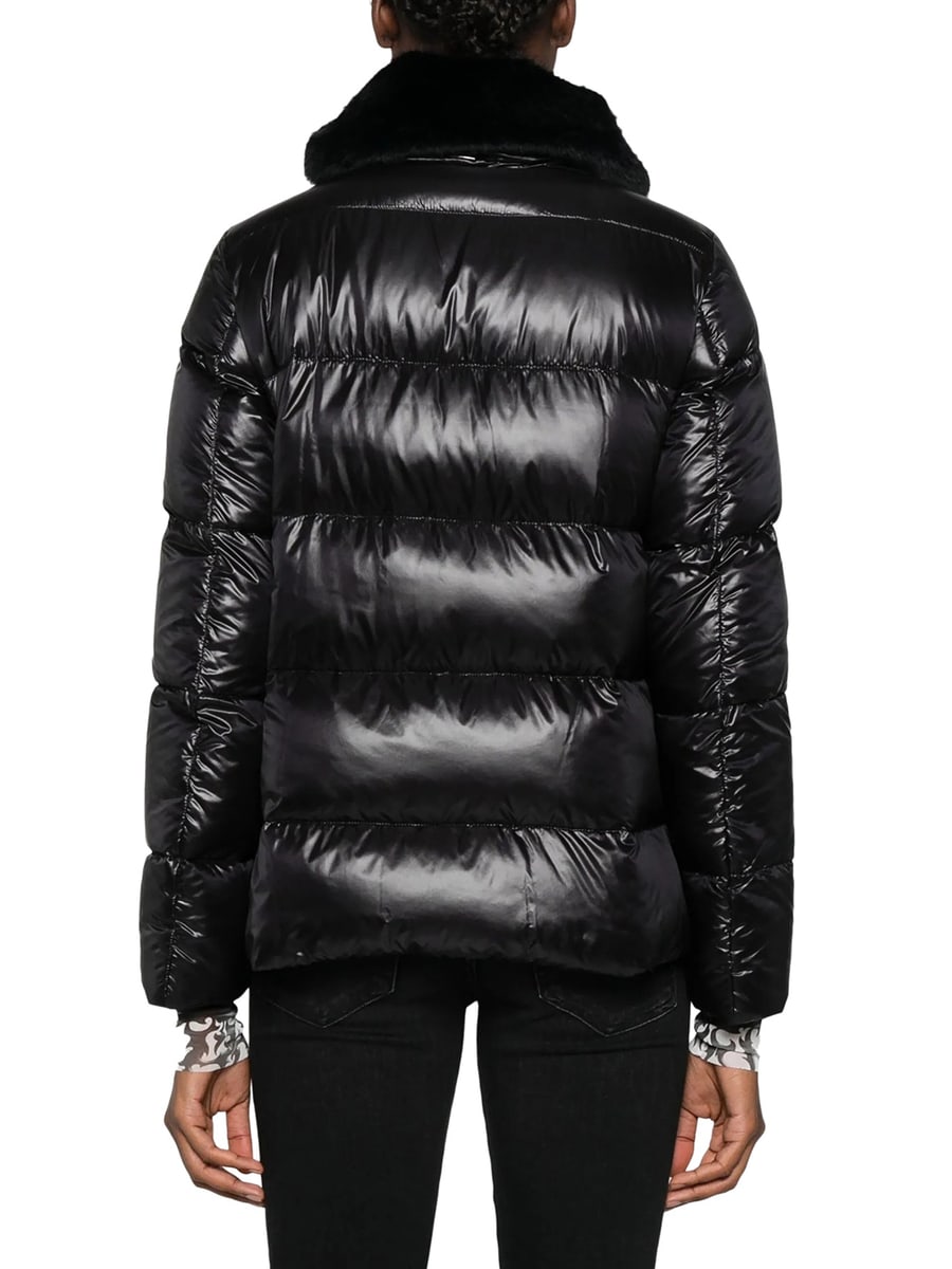 Herno SHINY DOWN JACKET WITH FUR COLLAR, view 4