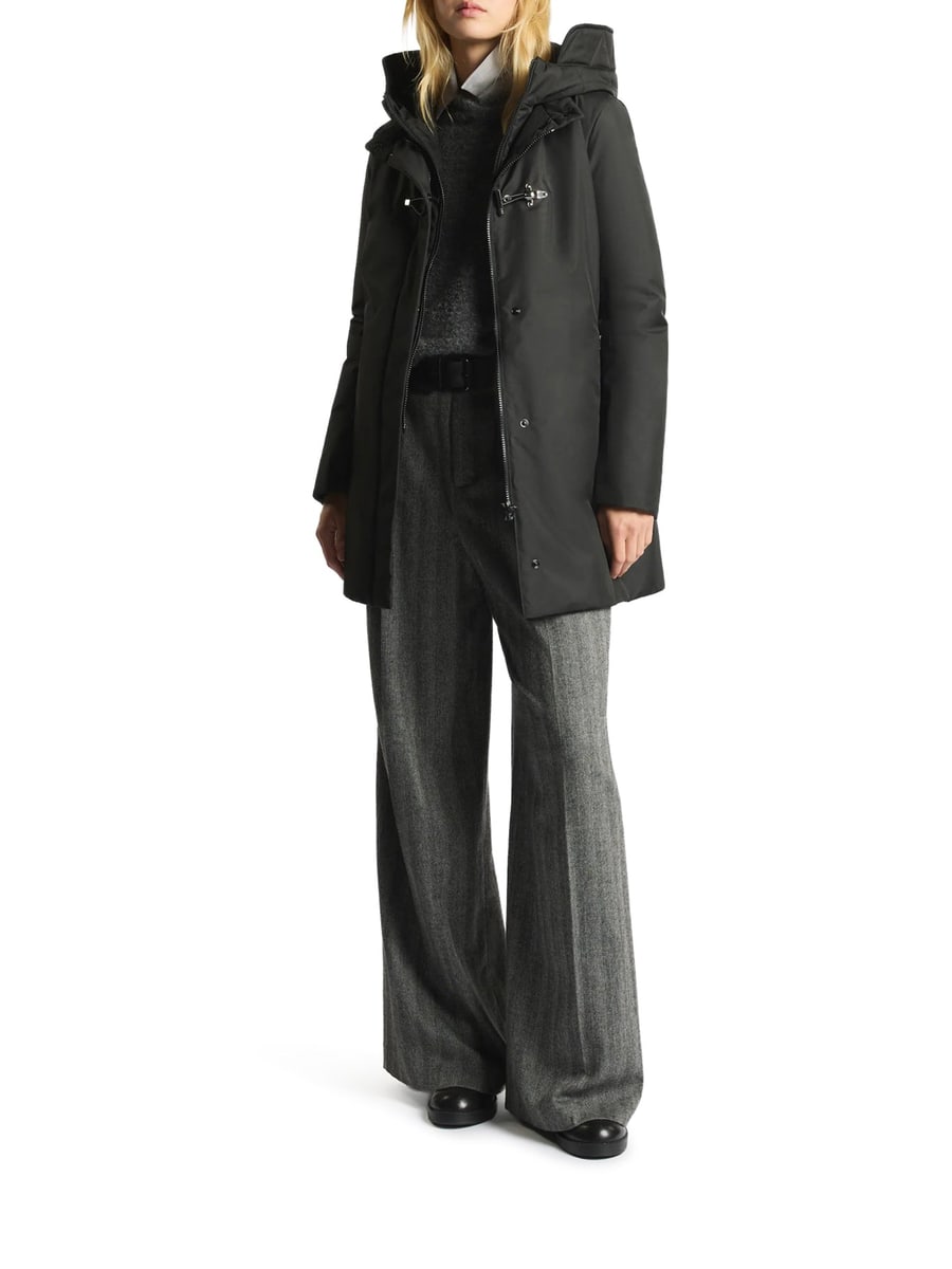 Fay Archive TOGGLE COAT IN TECHNICAL GABARDINE, view 2