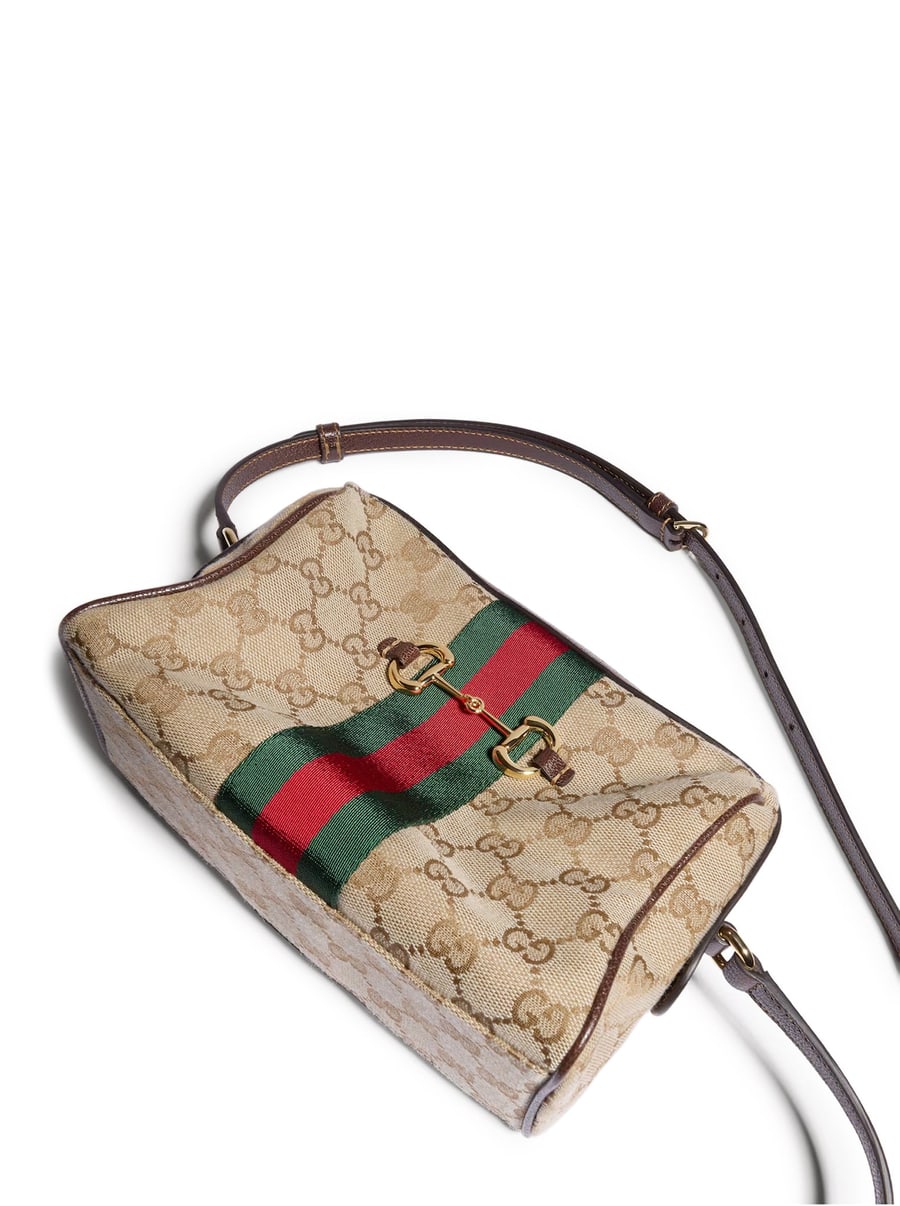 Gucci GUCCI HORSEBIT WEB CAMERA BAG SMALL SIZE, view 4
