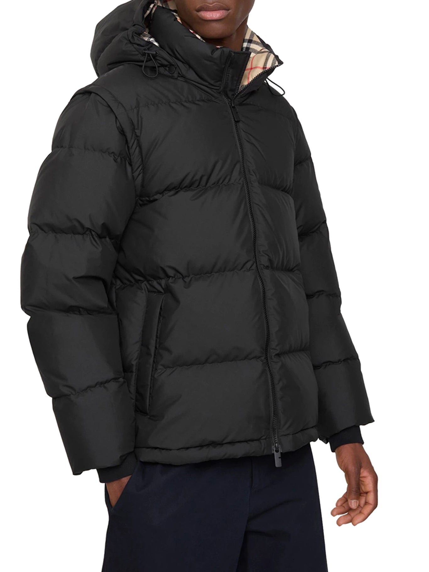 Burberry DOWN JACKET WITH DETACHABLE SLEEVES, view 2