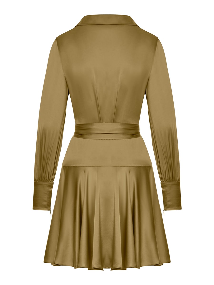 Zimmermann SILK WRAP MINI DRESS, view 2
