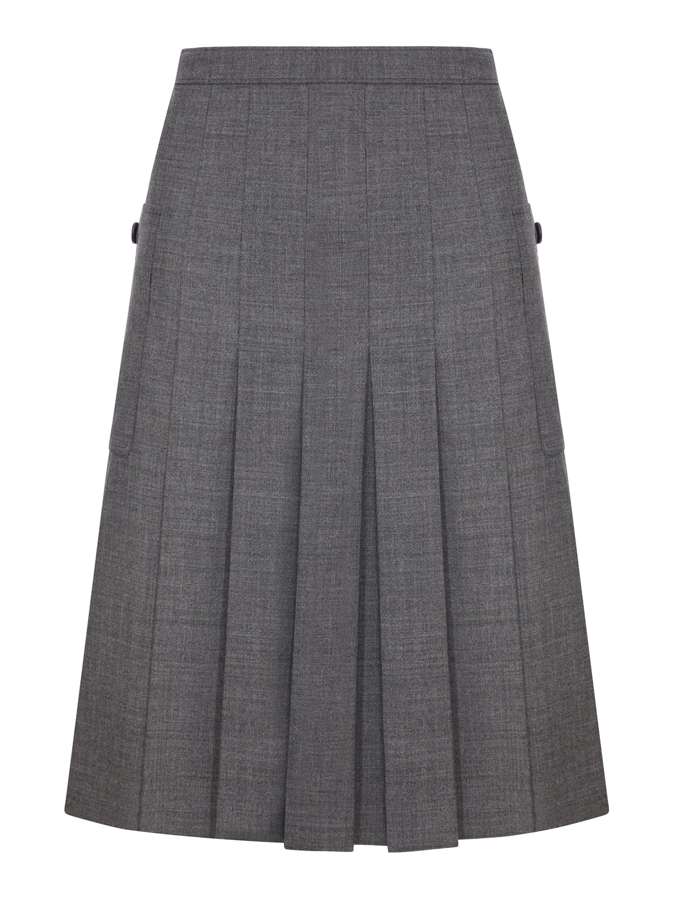 Prada PLEATED MAT SKIRT