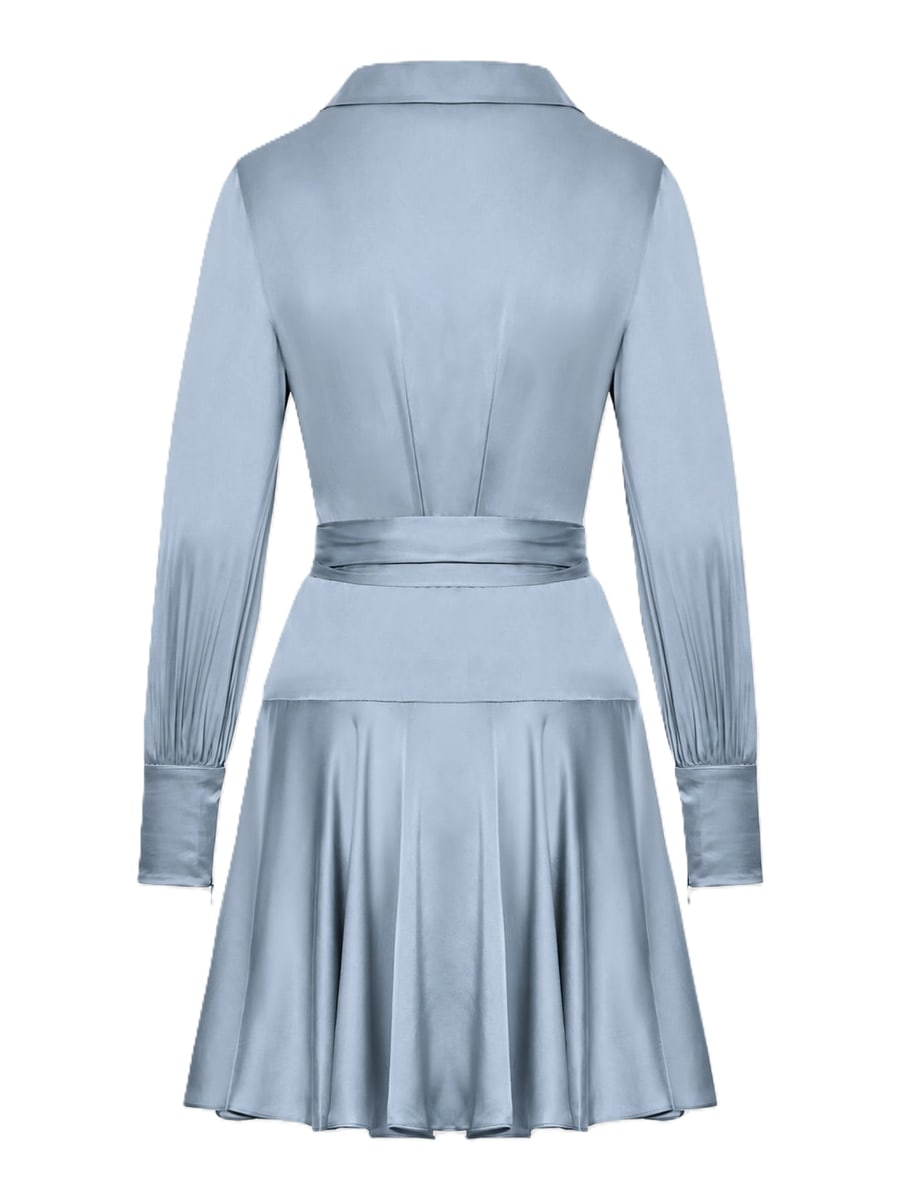 Zimmermann SILK WRAP MINI DRESS, view 2