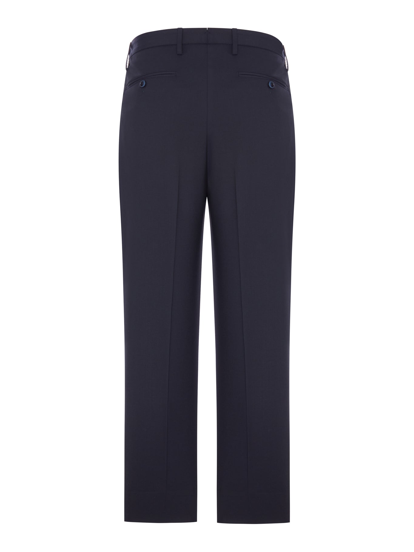 Briglia 1949 PORTBELLOS-TROUSERS IN WOOL BLEND CANVAS, PIECE-DYED “ZIGNONE”, view 2