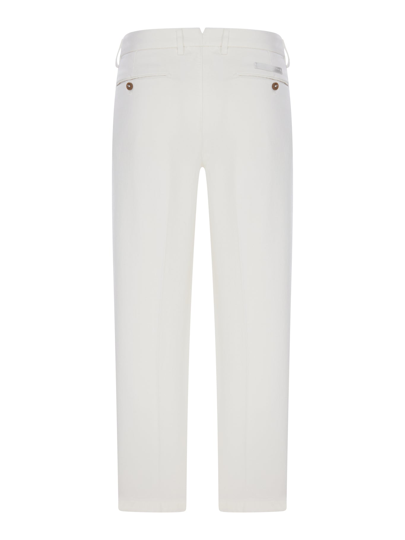 Briglia 1949 COTTON CHINO TROUSERS WITH PLEATS, view 2