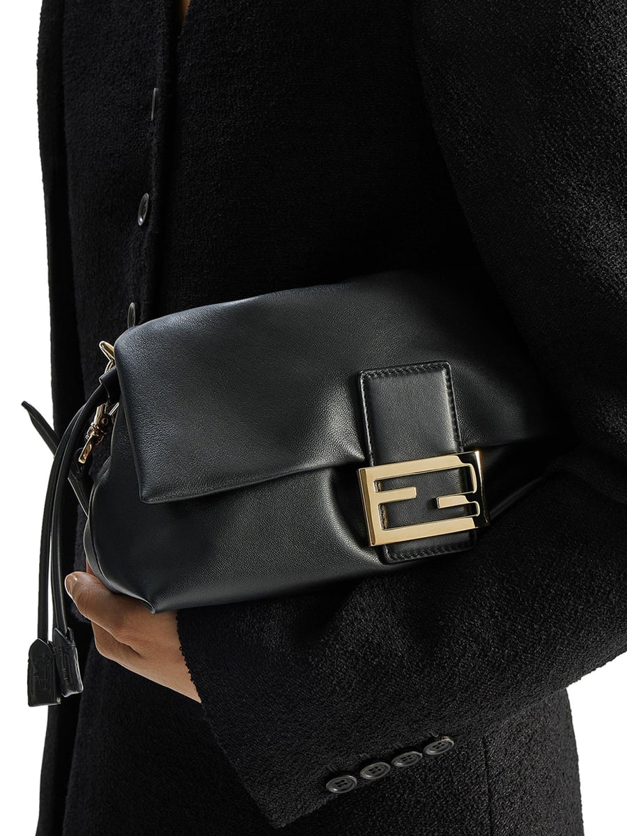 Fendi BAGUETTE SOFT MEDIUM IN NAPPA, view 2
