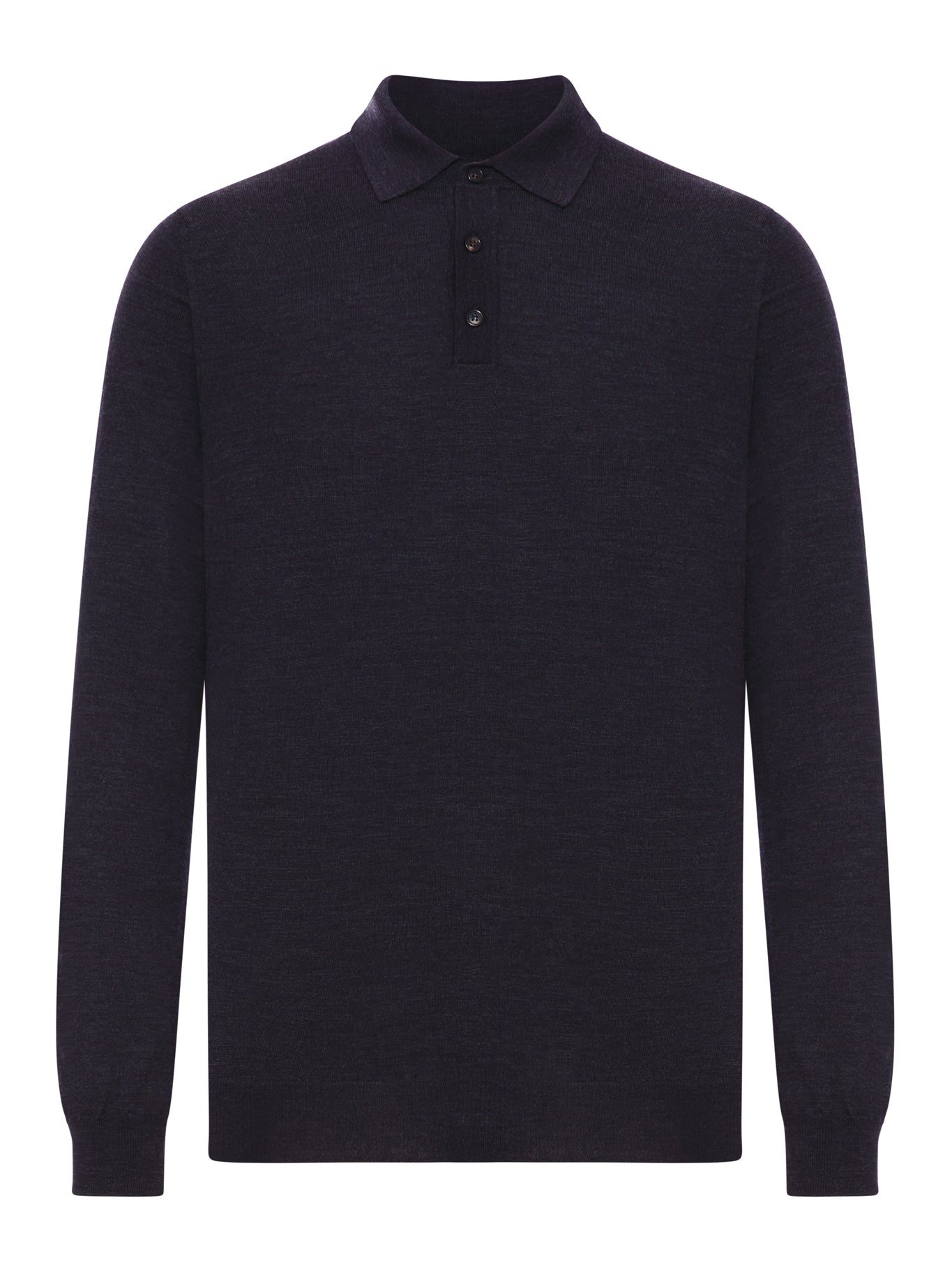 Zanone POLO SHIRT IN FINE COMBED WOOL