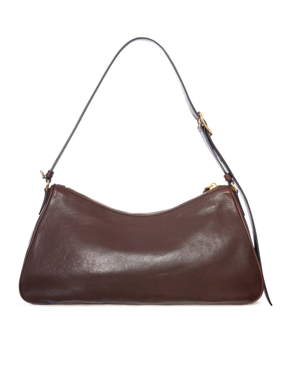 Prada PRADA AIMÉE LEATHER SHOULDER BAG, view 3