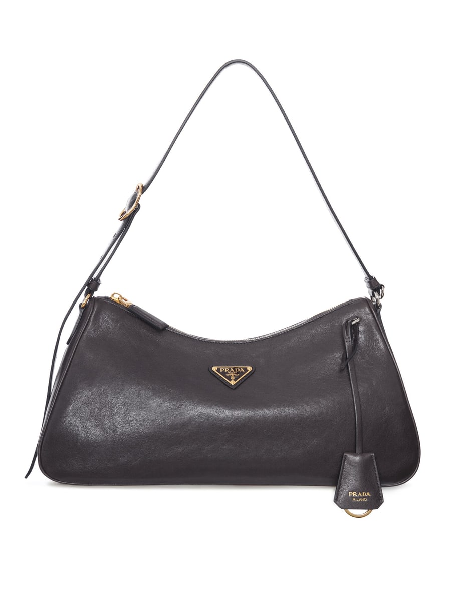 Prada PRADA AIMÉE LEATHER SHOULDER BAG