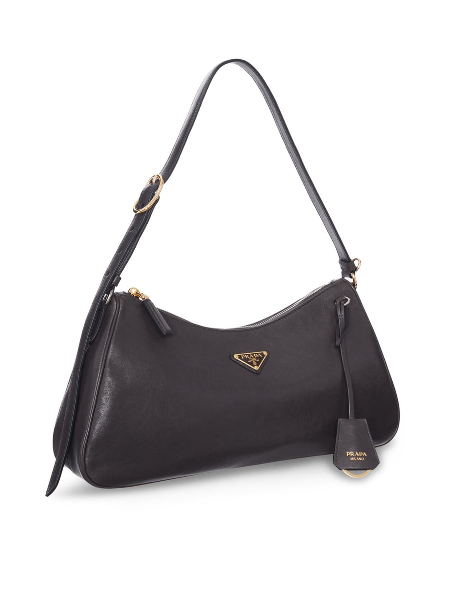 Prada PRADA AIMÉE LEATHER SHOULDER BAG, view 2