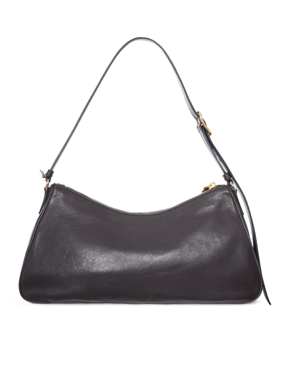 Prada PRADA AIMÉE LEATHER SHOULDER BAG, view 3