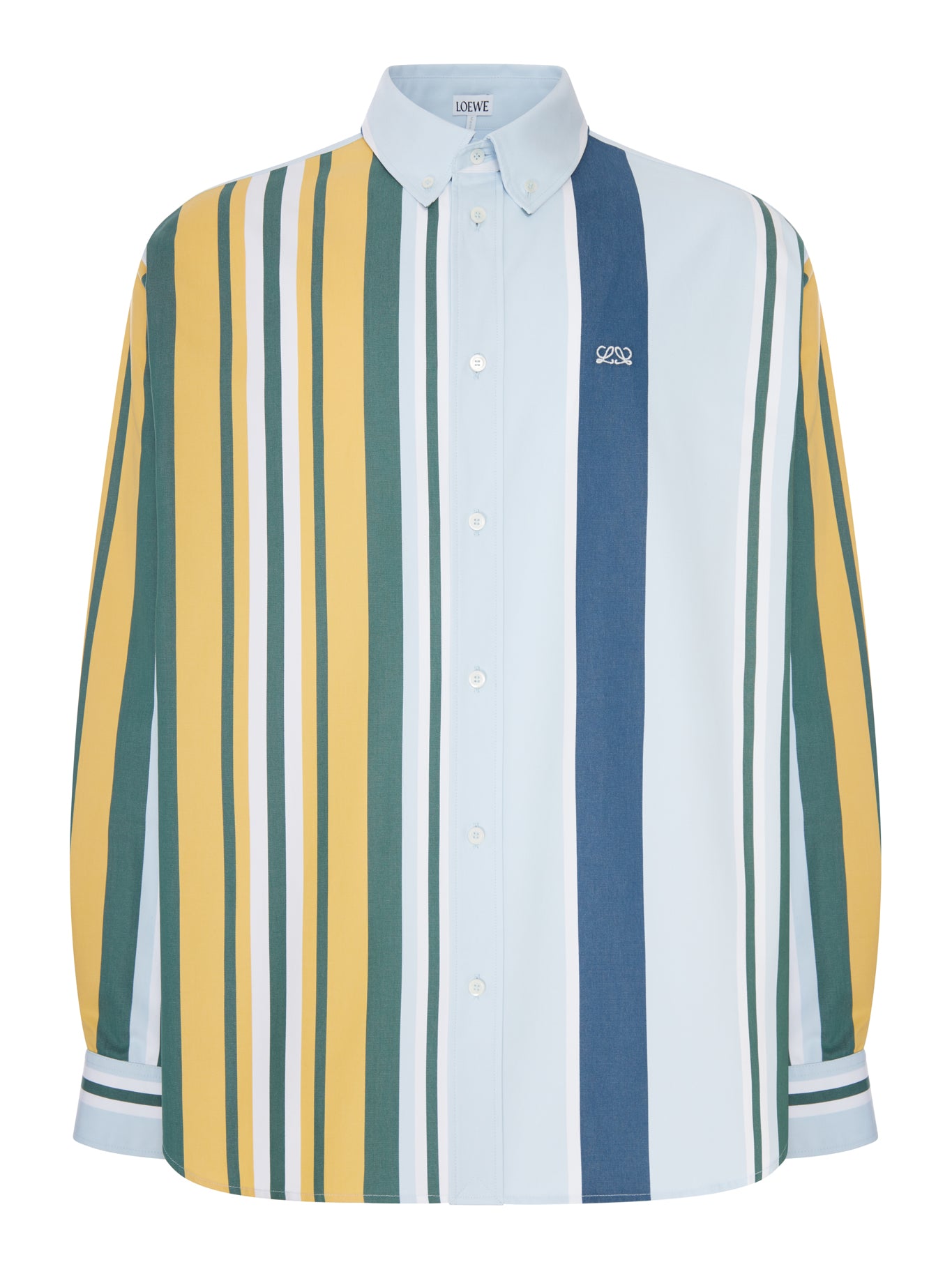 Loewe MID-WEIGHT STRIPED COTTON TWILL SHIRT