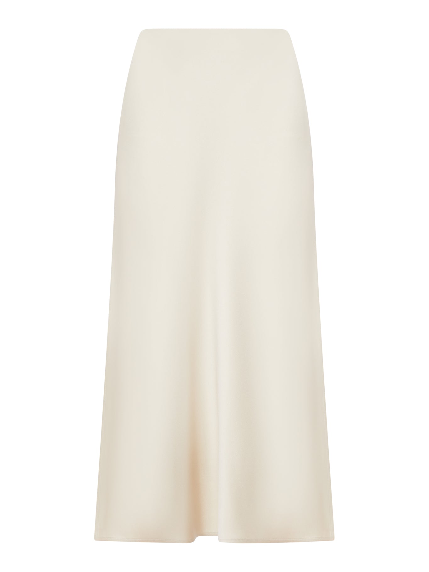 Brunello Cucinelli PENCIL FLUID SKIRT IN CADY SATIN