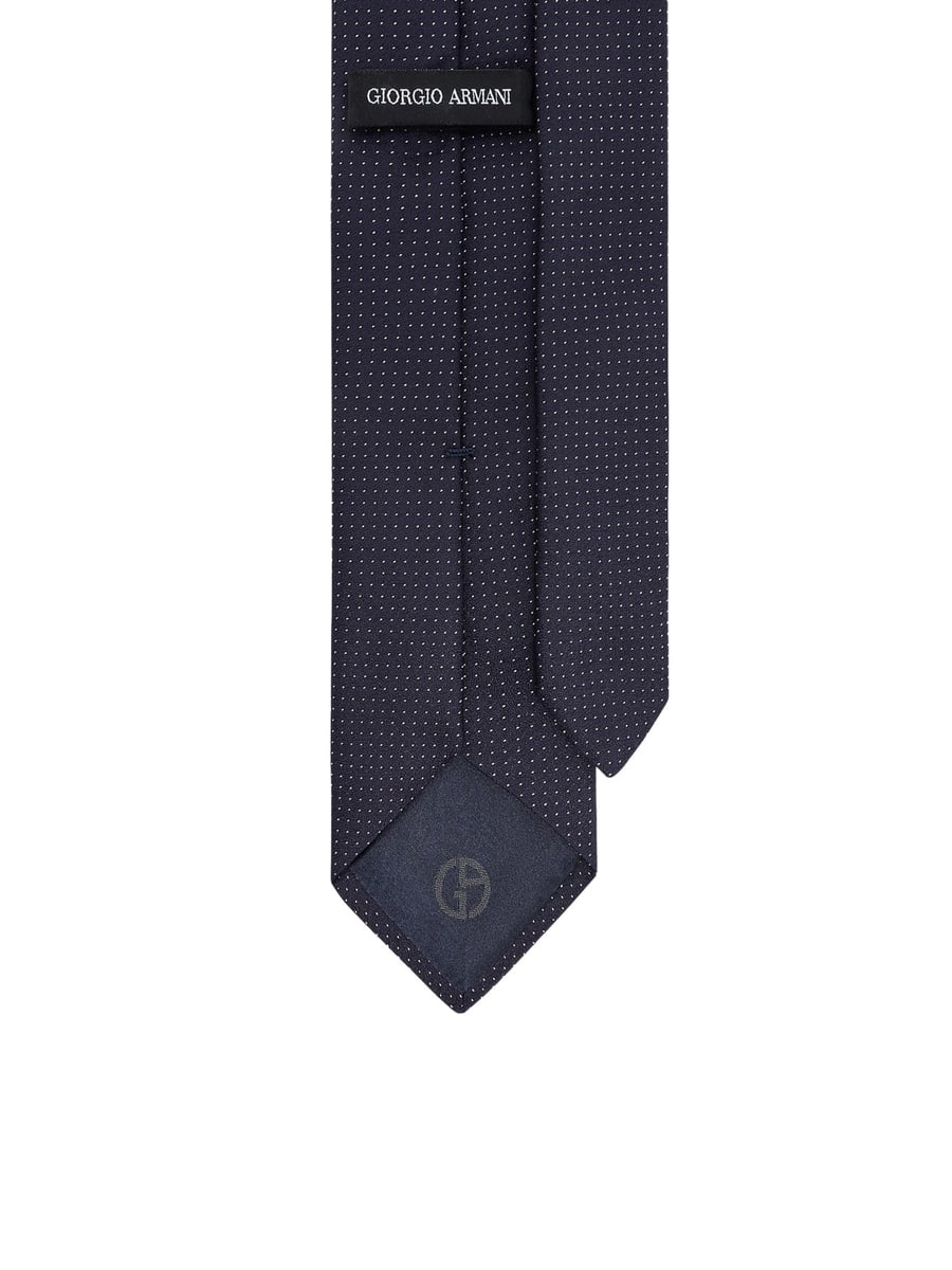 Giorgio Armani JACQUARD SILK TIE, view 3