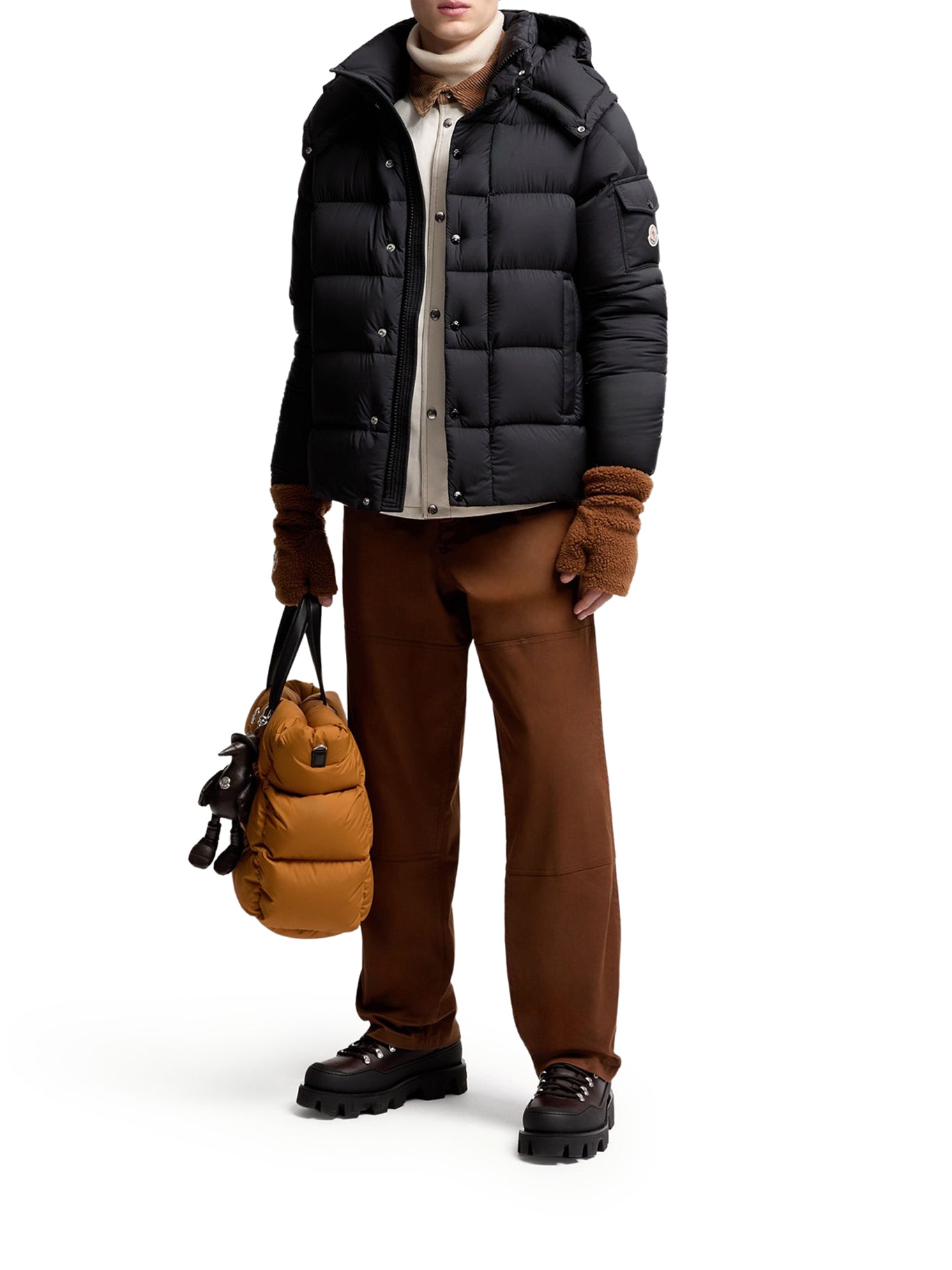 Moncler MONCLER MAYA 70 SHORT DOWN JACKET WITH HOOD, view 2