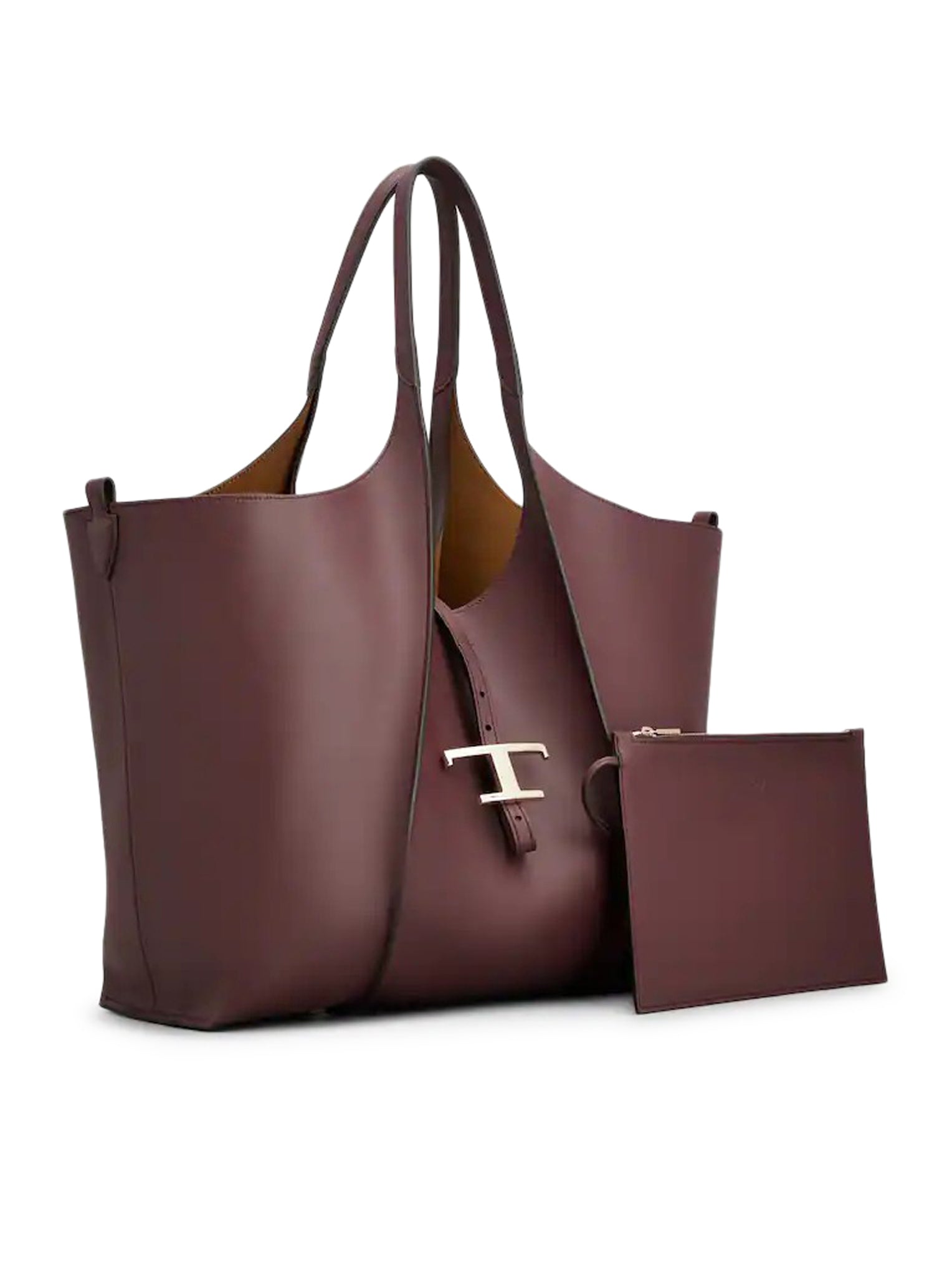 Tod's TIMELESS MEDIUM LEATHER SHOPPING BAG, view 2