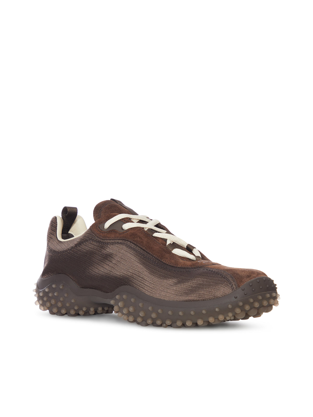 Miu Miu NYLON TECH AND SUEDE SNEAKERS, view 2