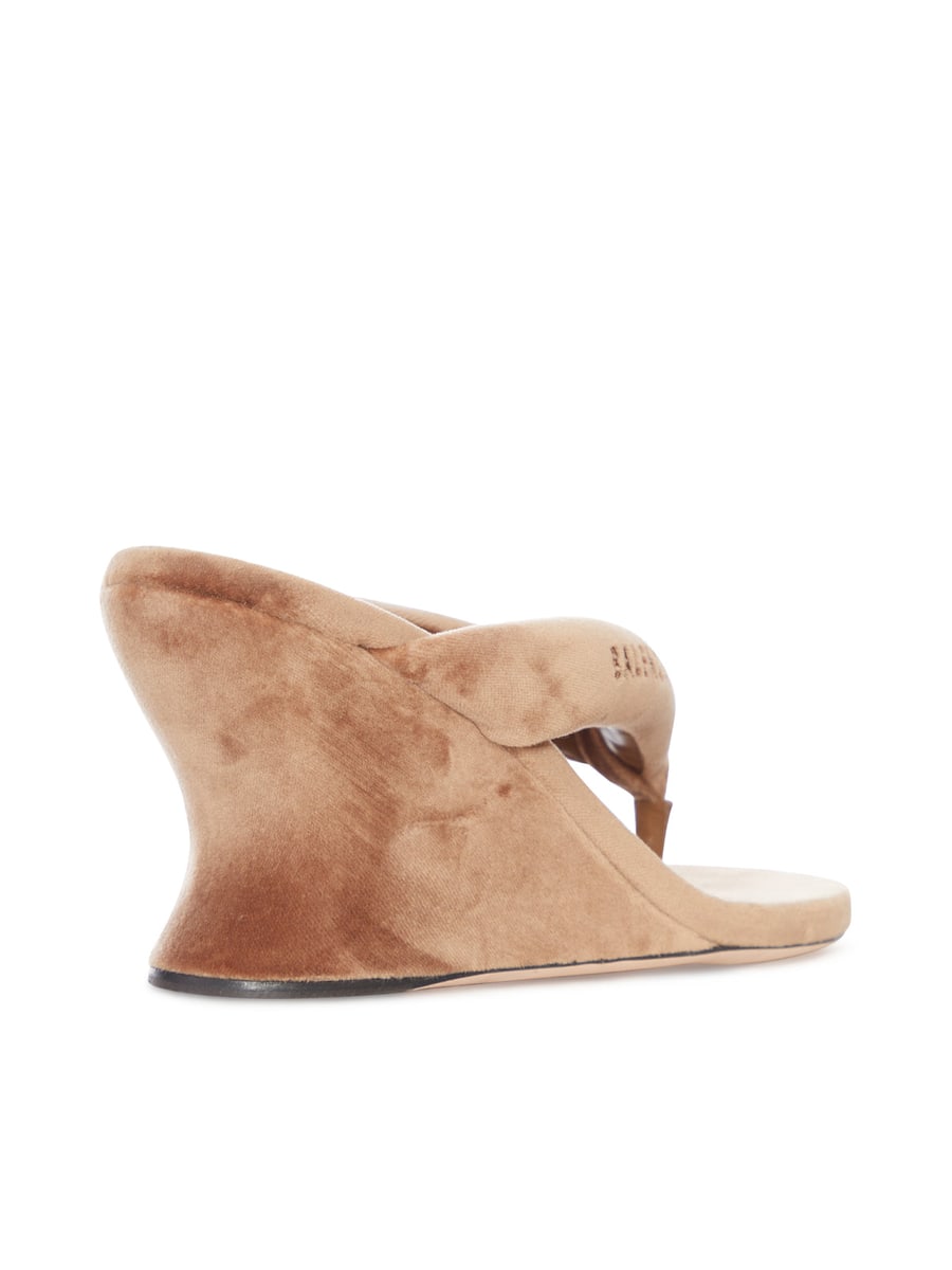 Balenciaga GAETA WEDGE FLIP-FLOPS, view 3