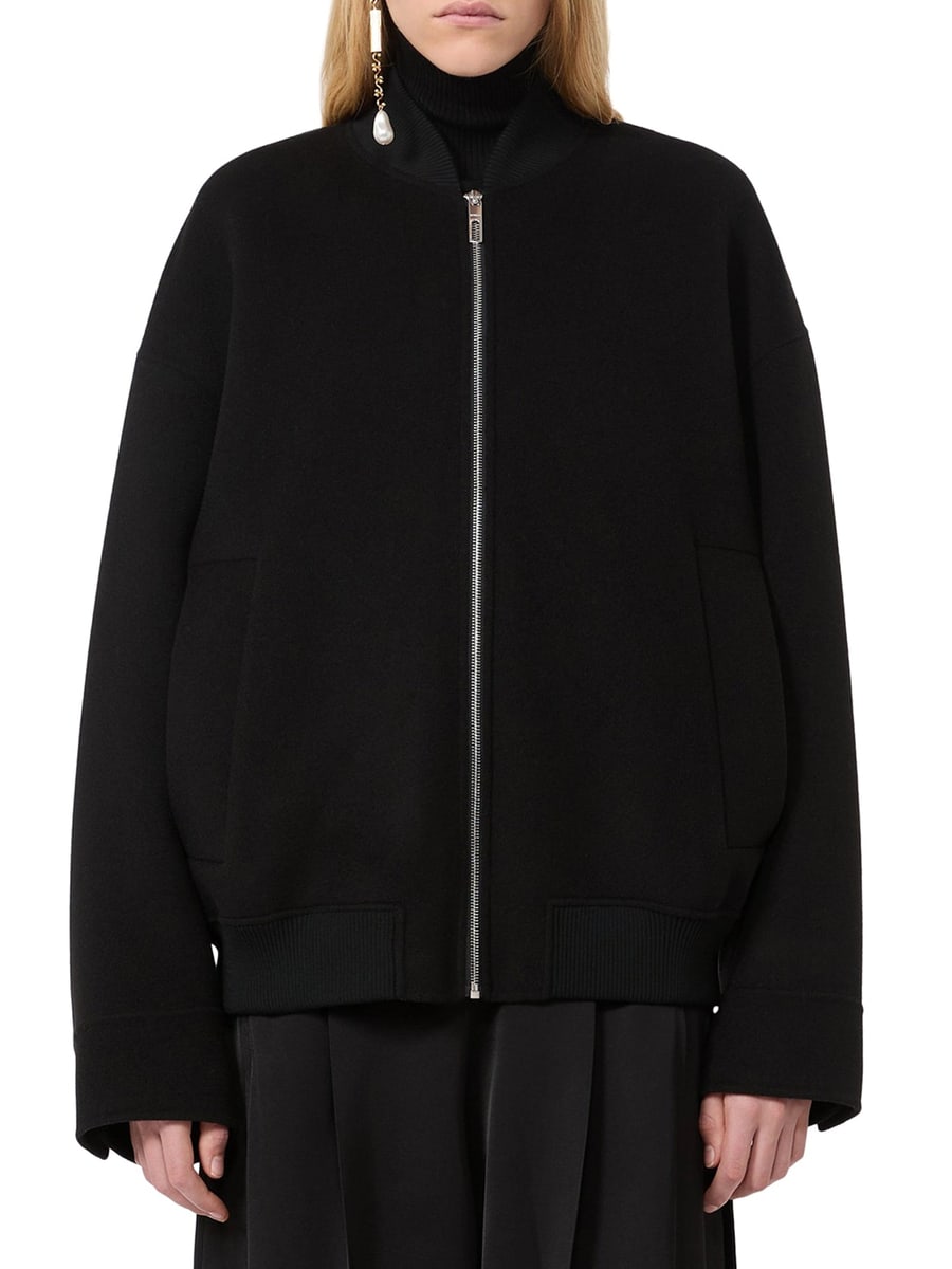 Sportmax PURE WOOL DOUBLE BOMBER, view 3